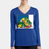Women's Long Sleeve PosiCharge ® Competitor V Neck Tee Thumbnail