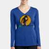 Women's Long Sleeve PosiCharge ® Competitor V Neck Tee Thumbnail