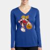 Women's Long Sleeve PosiCharge ® Competitor V Neck Tee Thumbnail