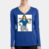 Women's Long Sleeve PosiCharge ® Competitor V Neck Tee Thumbnail