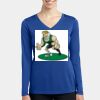 Women's Long Sleeve PosiCharge ® Competitor V Neck Tee Thumbnail