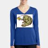 Women's Long Sleeve PosiCharge ® Competitor V Neck Tee Thumbnail