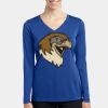 Women's Long Sleeve PosiCharge ® Competitor V Neck Tee Thumbnail