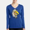 Women's Long Sleeve PosiCharge ® Competitor V Neck Tee Thumbnail