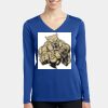 Women's Long Sleeve PosiCharge ® Competitor V Neck Tee Thumbnail
