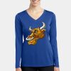 Women's Long Sleeve PosiCharge ® Competitor V Neck Tee Thumbnail
