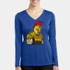 Women's Long Sleeve PosiCharge ® Competitor V Neck Tee Thumbnail