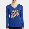 Women's Long Sleeve PosiCharge ® Competitor V Neck Tee Thumbnail