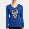 Women's Long Sleeve PosiCharge ® Competitor V Neck Tee Thumbnail