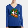 Women's Long Sleeve PosiCharge ® Competitor V Neck Tee Thumbnail