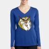 Women's Long Sleeve PosiCharge ® Competitor V Neck Tee Thumbnail
