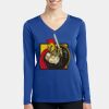 Women's Long Sleeve PosiCharge ® Competitor V Neck Tee Thumbnail