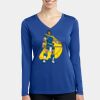 Women's Long Sleeve PosiCharge ® Competitor V Neck Tee Thumbnail