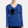Women's Long Sleeve PosiCharge ® Competitor V Neck Tee Thumbnail